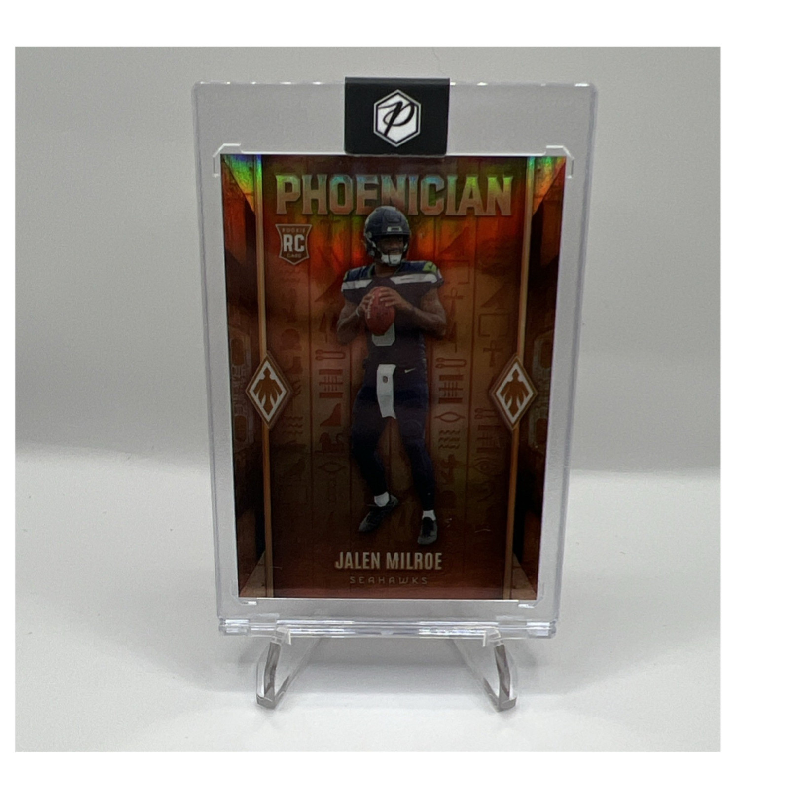 Panini 2025 Phoenix Phoenician Jalen Milroe #9 Seahawks Rookie Football Card