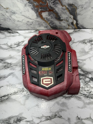 #ad Used OEM Craftsman Briggs amp; Stratton Gold 6.75HP 163cc Red Engine Cover 594550 $21.25