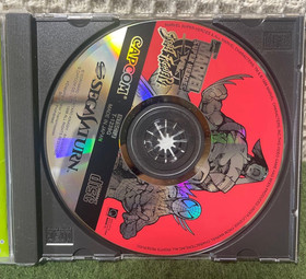 SEGA SATURN Marvel Super Heroes Vs. Street Fighter Japanese ver. boxed T-1239G