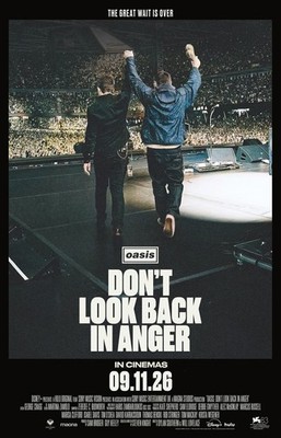 DON'T LOOK BACK IN ANGER MOVIE POSTER 2 Sided ORIGINAL INTL FINAL 27x40 OASIS