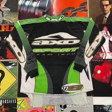 Vintage AXO Sport Motocross Jersey Team Issue 1997 Large Custom