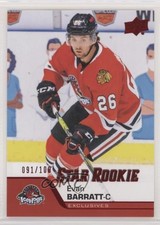 2020-21 Upper Deck AHL Star Rookies Exclusives 91/100 Evan Barratt #196 t7o