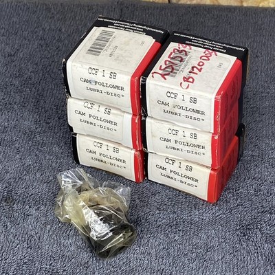 (6) McGill CCF 1 SB Cam Follower New Old Stock New In Box