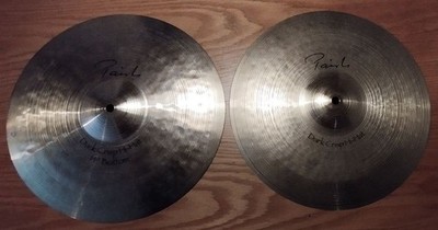 paiste signature 14'' Dark Crisp Hi-Hat - Vintage - Switzerland