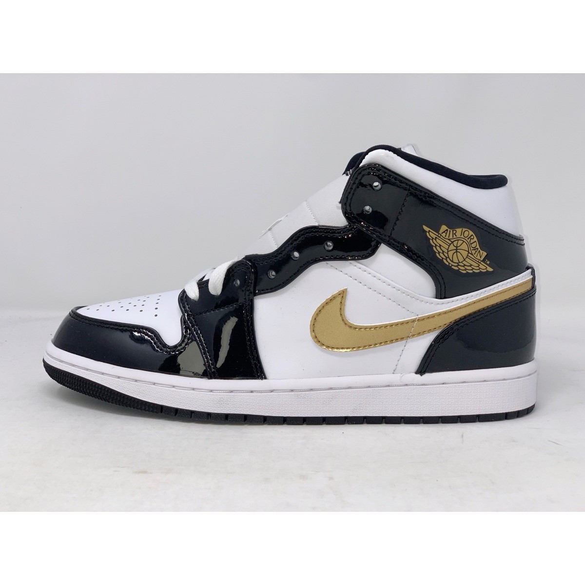 Black Gold Jordan Patent Leather Sneakers RARE? Nike Air Jordan