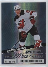 2024-25 Upper Deck Credentials Debut Ticket Access /999 Graeme Clarke #136 0nr3