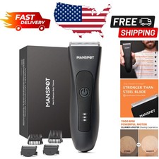 Manscape Groin  Body Hair Trimmer for Men, Electric Ball Pubic Trimmer Shave...