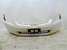 2003-2005 Honda Accord Front Bumper Sedan White Oem Ak260860