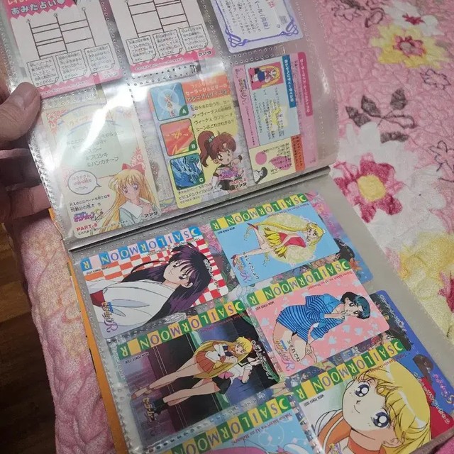 Vintage Sailor Moon Collector Card Set 90s