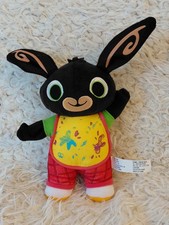 Bing Bunny 20cm Soft Toy Fisher Price Plush Painting Apron Messy CBeebies 2016