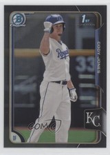 2015 Bowman Draft Chrome Asia Exclusive Black Refractor Cody Jones #134 te2