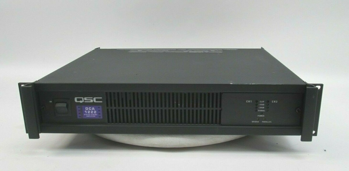 QSC DCA1222 DCA-1222 Dual Channel Power Amplifier | eBay