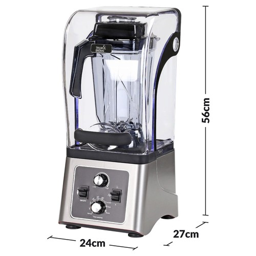 2.5L Commercial Bar Blender with Sound Enclosure Juicer Smoothie Ice Crush - Picture 7 of 7