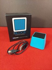 Multitech Audio The Block Bluetooth Wireless Mini Cube Speaker Blue
