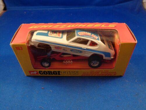 Corgi GLOW WROM DRAGSTER Ford Capri In Original Box whizz wheels funny car # 163