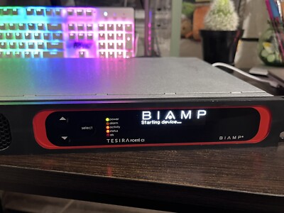 Biamp Tesira Forte AVB CI Digital Audio Processor - 9.5/10