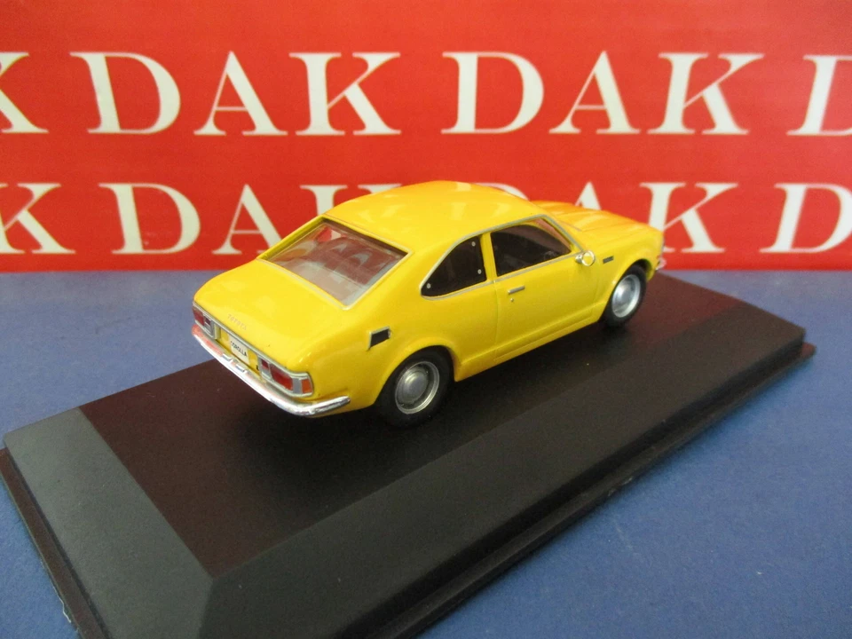 Die cast 1/43 Modellino Auto Toyota Corolla Gialla 1974 - Immagine 3 di 4
