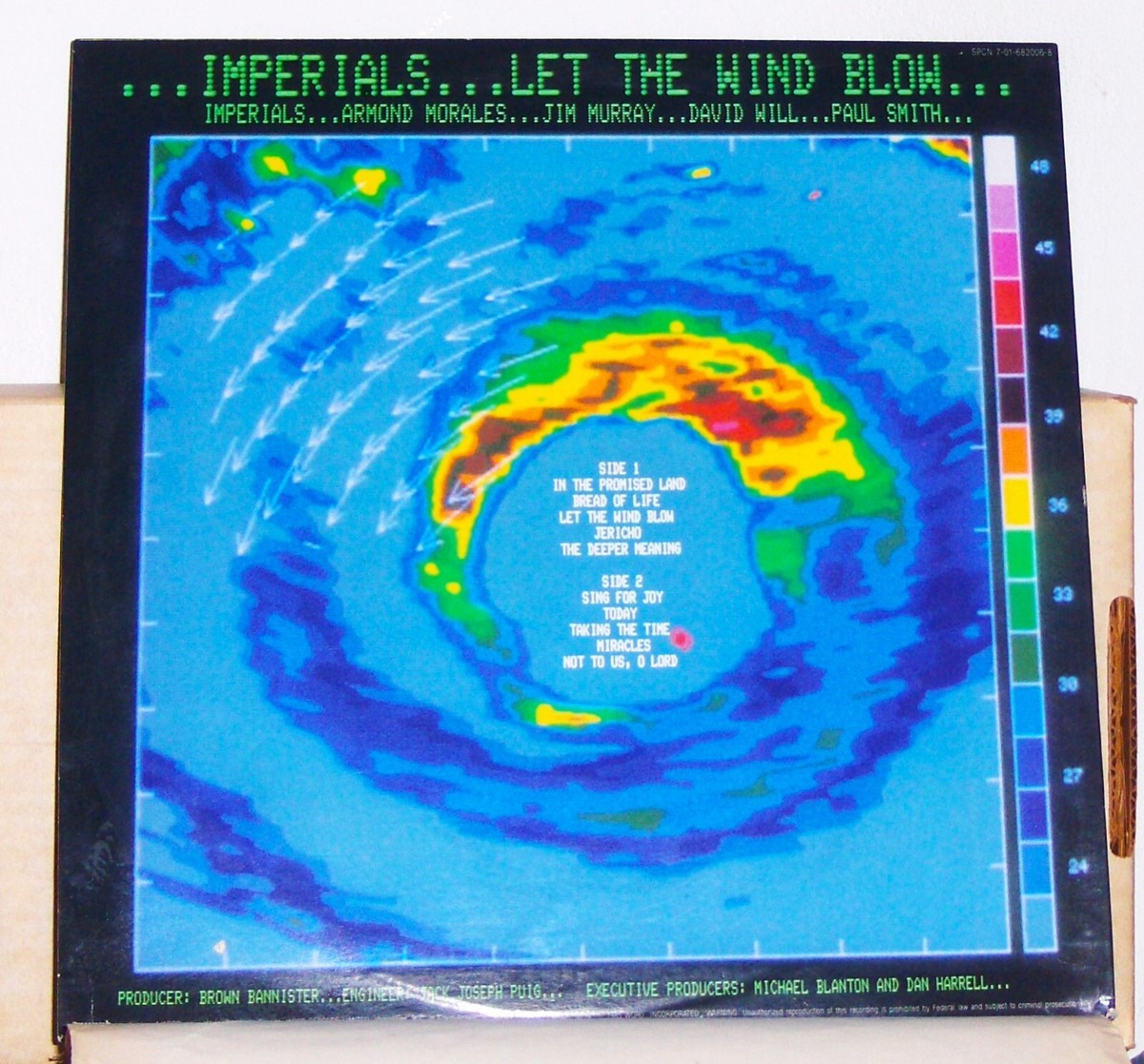 AOR IMPERIALS “LET THE WIND BLOW” 1985 Vintage Imperials LP - Let The Wind Blow - 1985 - in shrink
