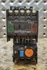 MITSUBISHI S-K12 CONTACTOR  W/TH-K12 OVERLOAD RELAY