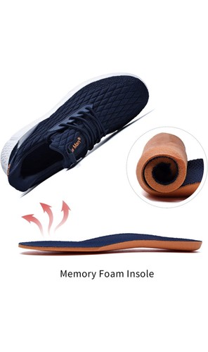 Men's Running Shoes Air Knit Mesh Breathable Sport. Shoes.Shock Cushioning - Picture 16 of 258