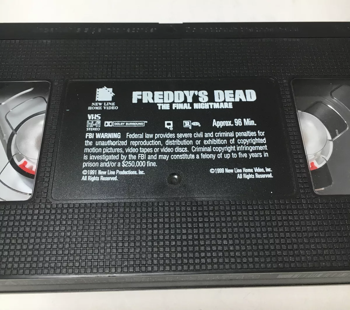 Freddy's Dead: The Final Nightmare — VHS of The week