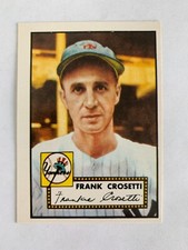 1983 Topps 1952 Reprint #384 Frank Crosetti CO - New York Yankees