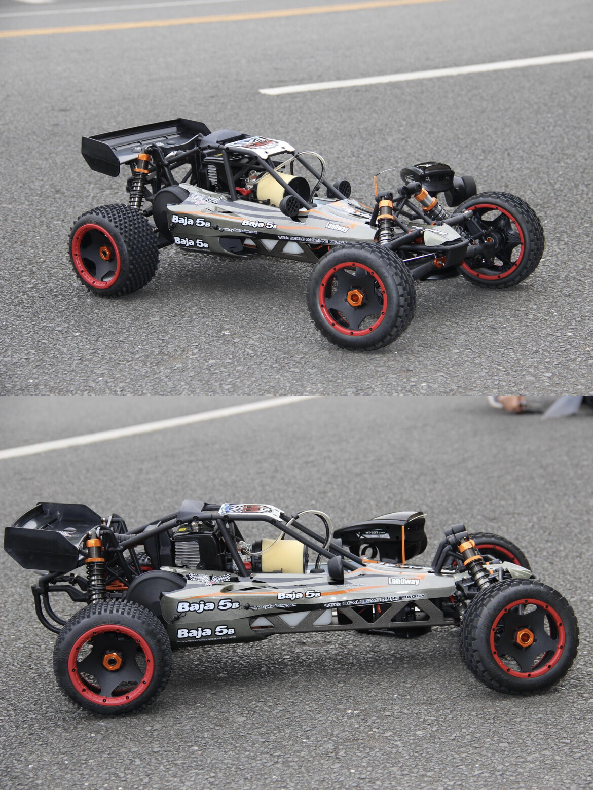広島発！ラジコン最高峰！HPI Baja5B SS チューン車！チャンバー