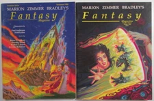 Marion Zimmer Bradley MZB magazine issues 1 and 3