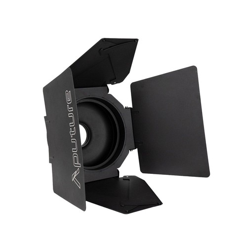 Aputure F10 Fresnel Lens + Barn doors Bowens Mount For LS 600d Pro 300D II 300X - Picture 5 of 12