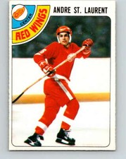 1978-79 O-Pee-Chee #32 Andre St. Laurent  Detroit Red Wings V21242