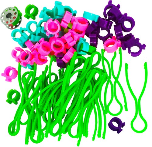 PeavyTailor 50 Pcs Bobbin Holders Clamps Bobbin Buddies Great for Sewing - Afbeelding 3 van 7