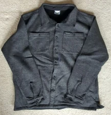 Columbia Men's Great Hart Mountain Shirt Jacket Color Grey Size XL