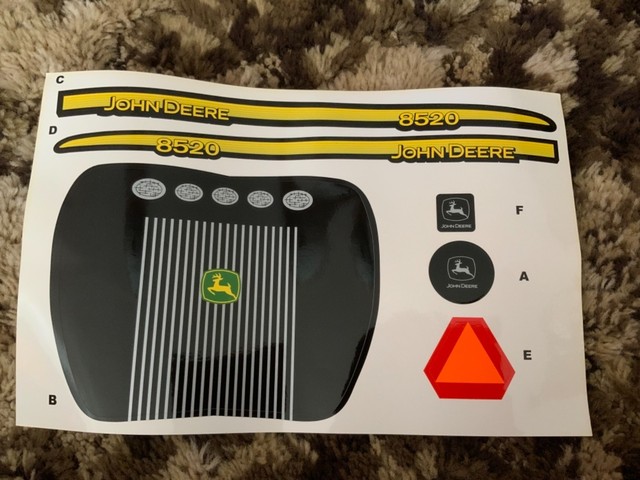 john deere 8520 pedal tractor