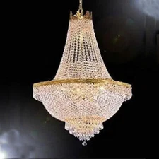 Modern Luxury Crystal Chandelier Ceiling Fixtures Pendant Lighting Home Decorate