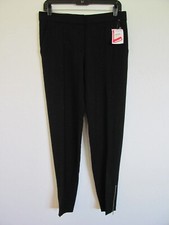 Stella McCartney Ankle Pants-Zippers @ Hem -100% Wool -Black-Size 40/8- NWT $860