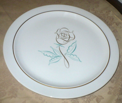 Easterling SPENCERIAN ROSE ROUND CHOP PLATE PLATTER