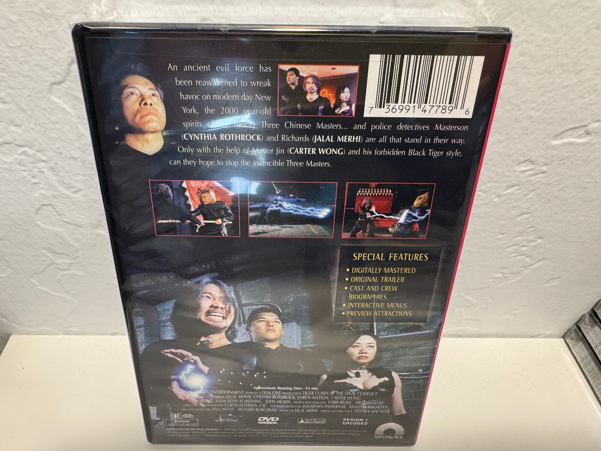 Tiger Claws III: The Final Conflict (DVD, 2001) for sale online
