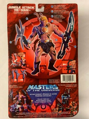 MOTU MASTERS OF THE UNIVERSE 200X JUNGLE ATTACK HE-MAN | eBay