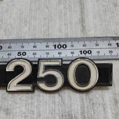 JDM 0406 22 Kawasaki Z250 Side Cover Emblem 1 Old Car Retro | eBay