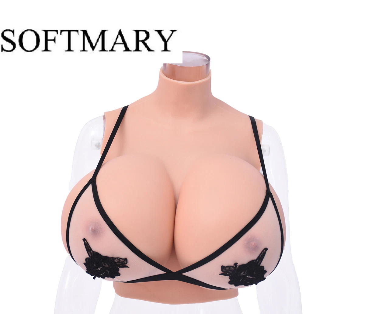 SOFTMARY Huge Silicone Breast Form Plate Fake Boobs Hight S Cup  Crossdresser | eBay