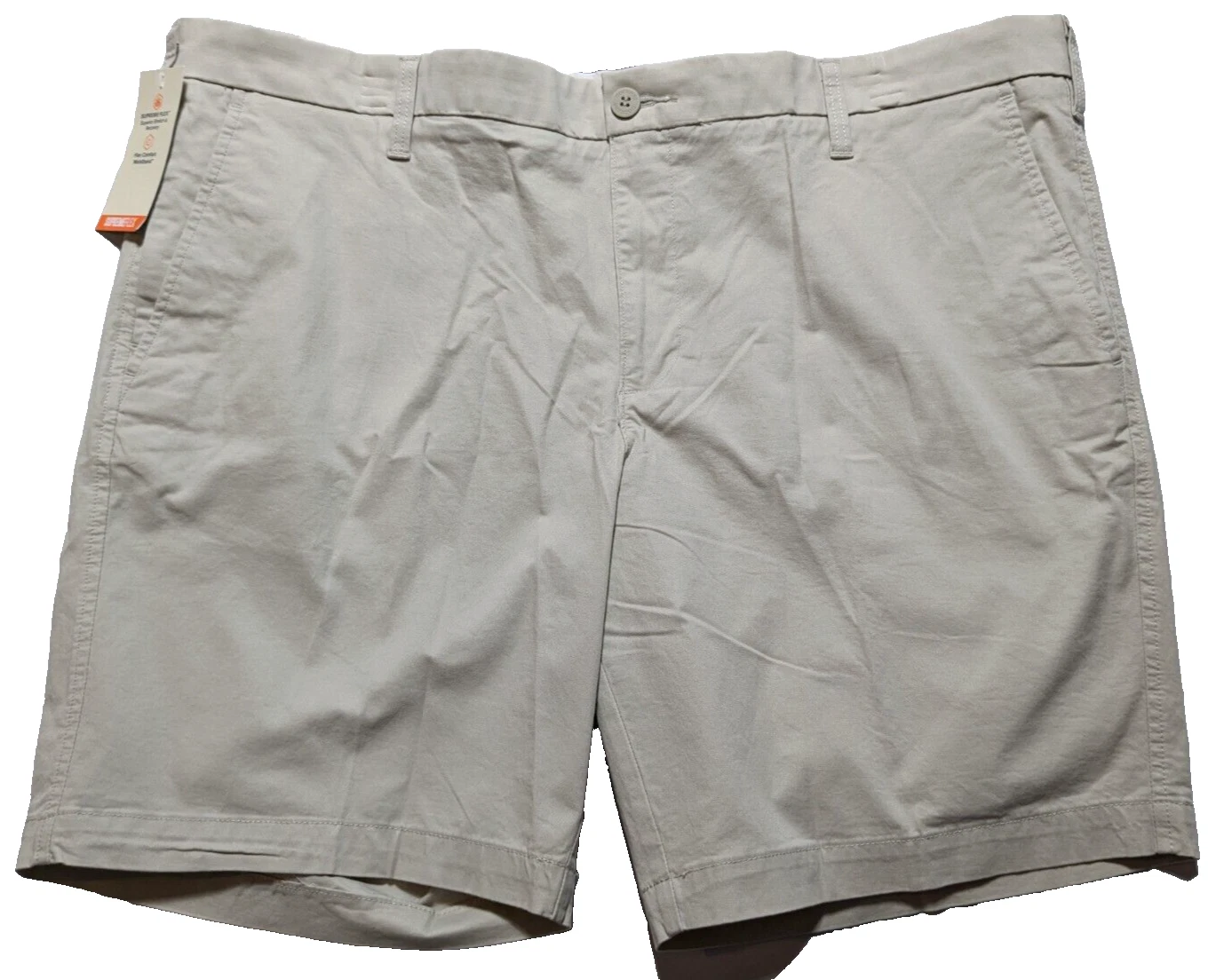 Short ultime DOCKERS SUPREME FLEX homme 42 coton kaki clair stretch 9