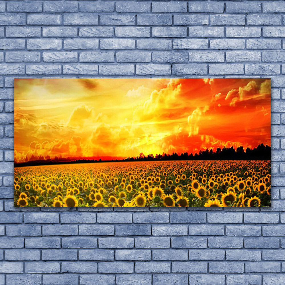 Impression sur toile florale 140x70 cm finitions galerie d'art contemporain