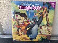 THE JUNGLE BOOK Laserdisc LD BRAND NEW WALT DISNEY VERY RARE CLASSIC ANIMATION 