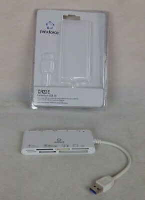 Renkforce CR23E Kartenleser USB 3.0 Speicherkartenleser gebraucht
