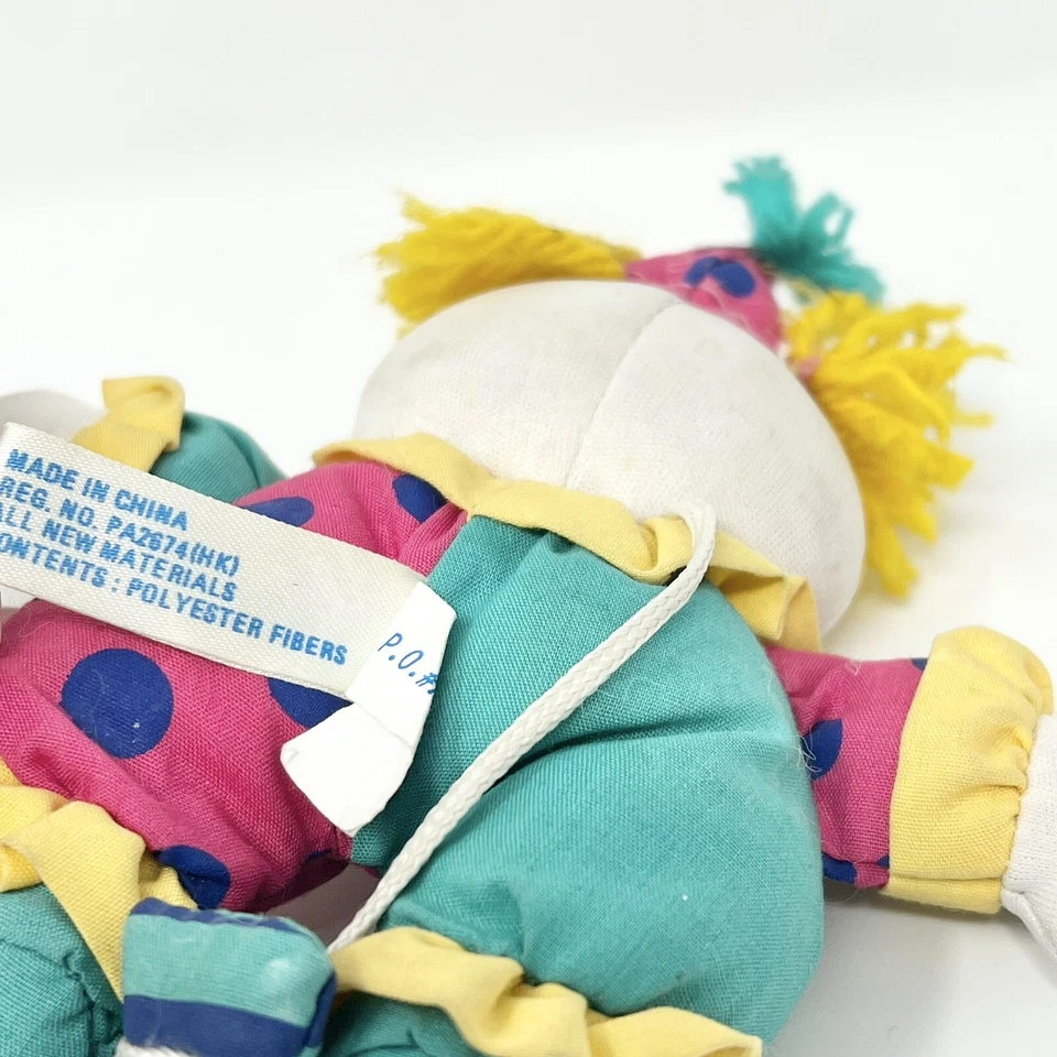 Mini bufón payaso vintage para niños II con globo colgante pequeño payaso Foto 3 de 3