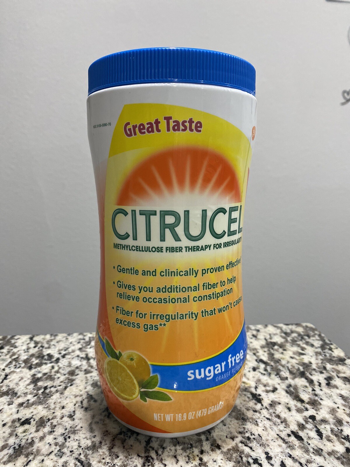 Citrucel Sugar Free Orange Flavor Powder 16.9 oz eBay