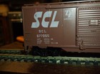 H O Athearn 50ft, .Auto Box Car. Sea Board Coast Line  S C L . New in Box . — photo 7