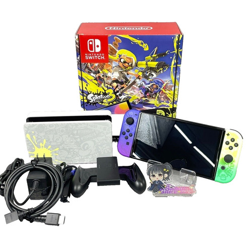 Nintendo Switch OLED Splatoon 3 Edition Console