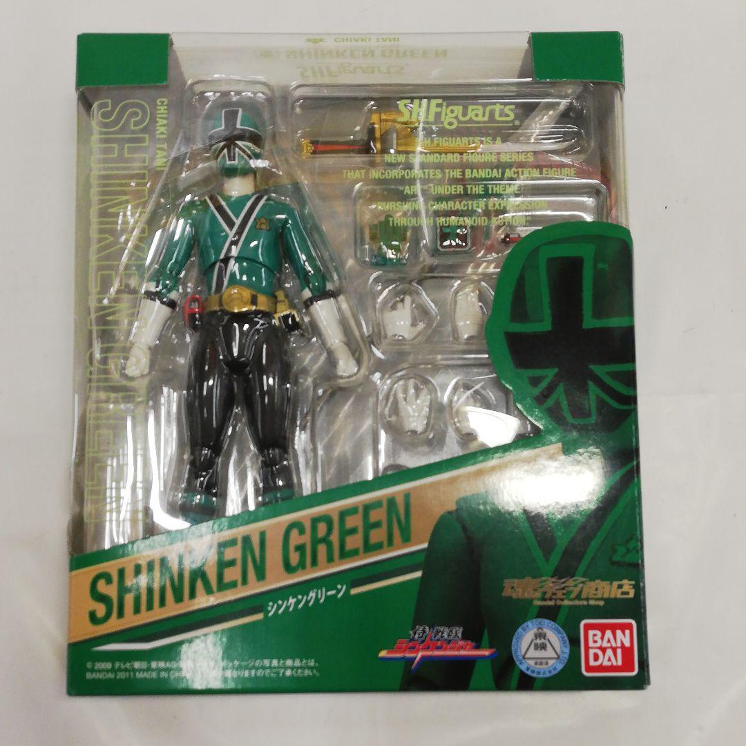 Bandai S.h. Figuarts Shinken Green Shinkenger Figure Tamashii Web