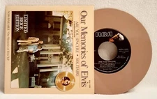 Elvis Presley - 45rpm Record - "Are You Sincere(Unreleased Version) / Solitaire"